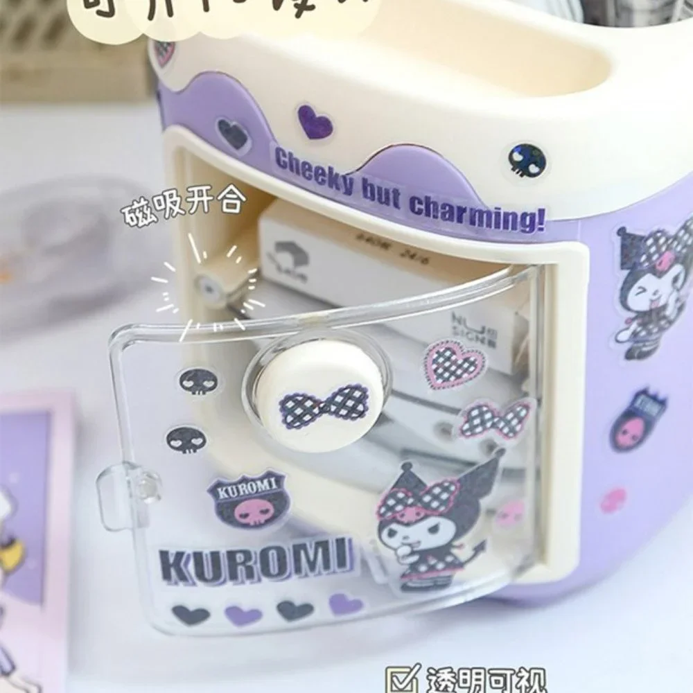 Hello Kitty or Kuromi Desk / Makeup Organ. 2 slots & 2 shelves w/ clear door